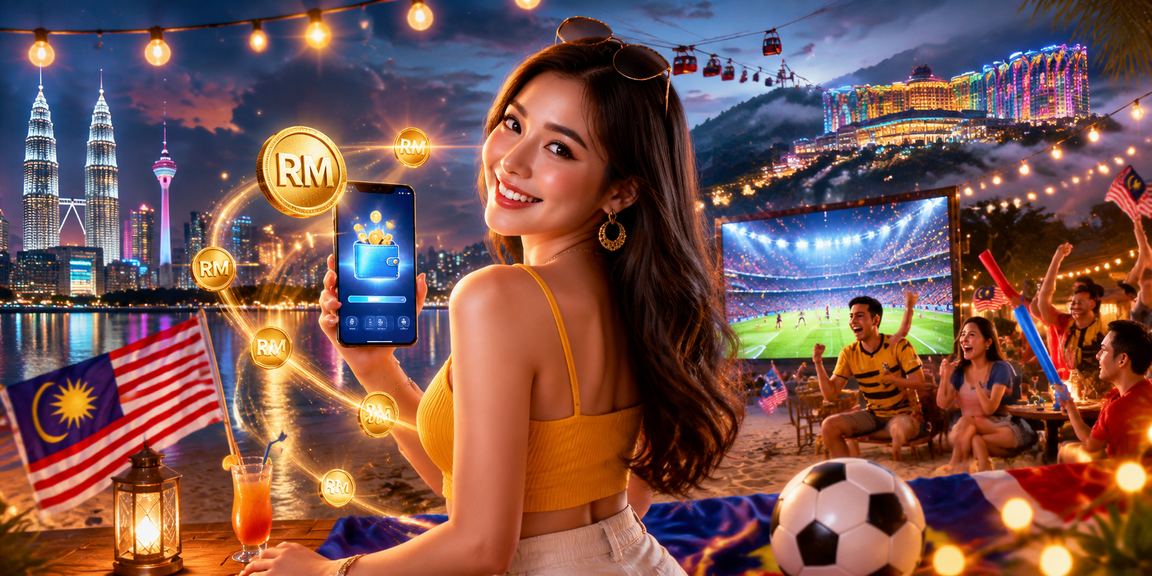 Pengguna membuat deposit Ringgit Malaysia dengan mudah di platform 6900 Genting Highlands